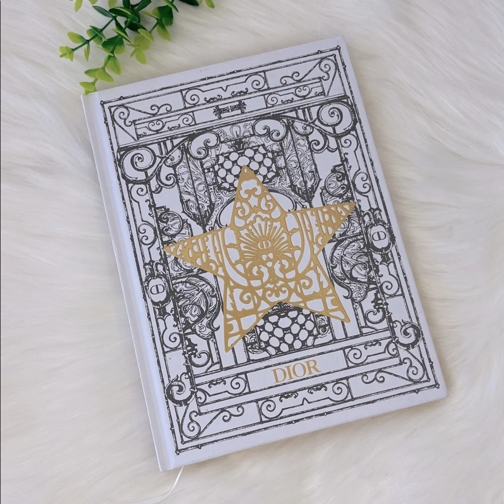 Dior Gold Star Holiday Notebook‎